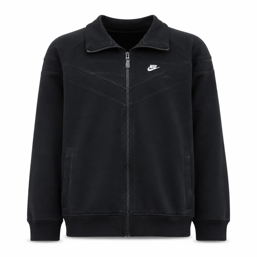 Nike Boys Black Full Zip Sweatshirt Jacket 10-12 Years Regular Fit