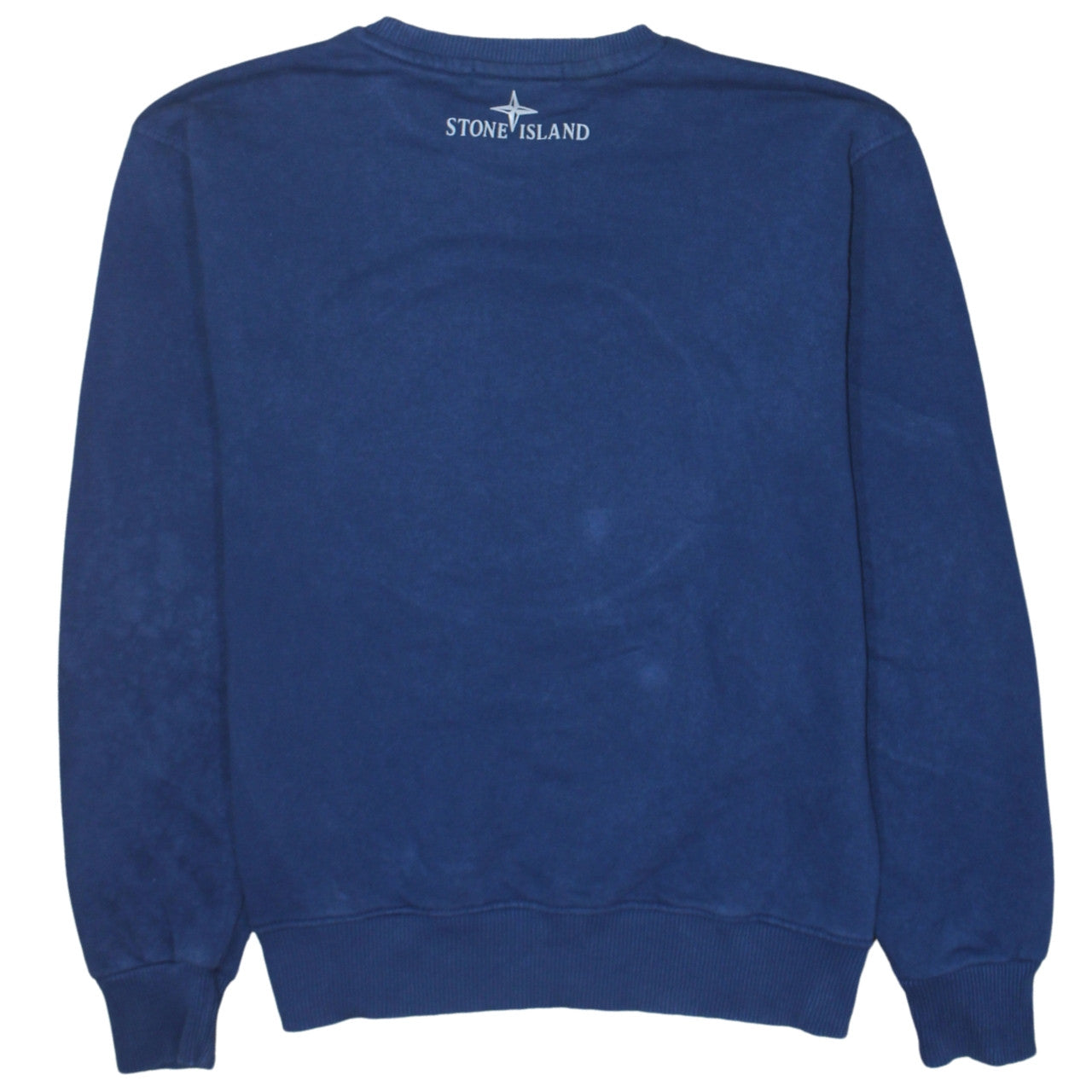 Stone Island Boys Blue Cotton Crew Neck Pullover Sweatshirt 16 Years