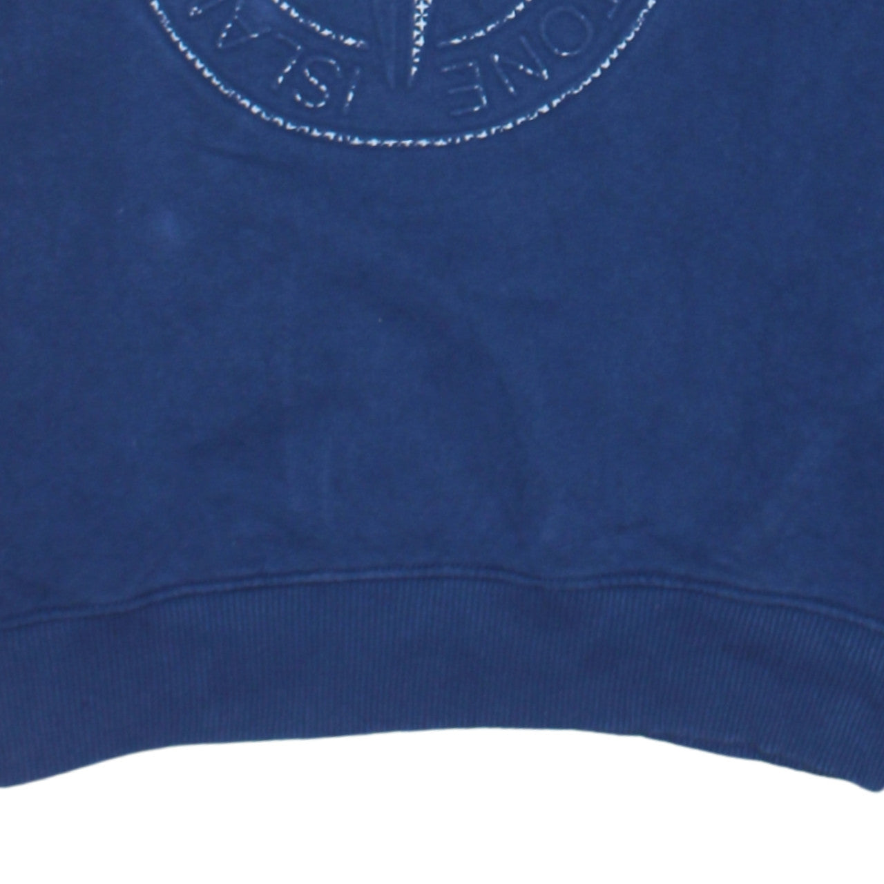 Stone Island Boys Blue Cotton Crew Neck Pullover Sweatshirt 16 Years