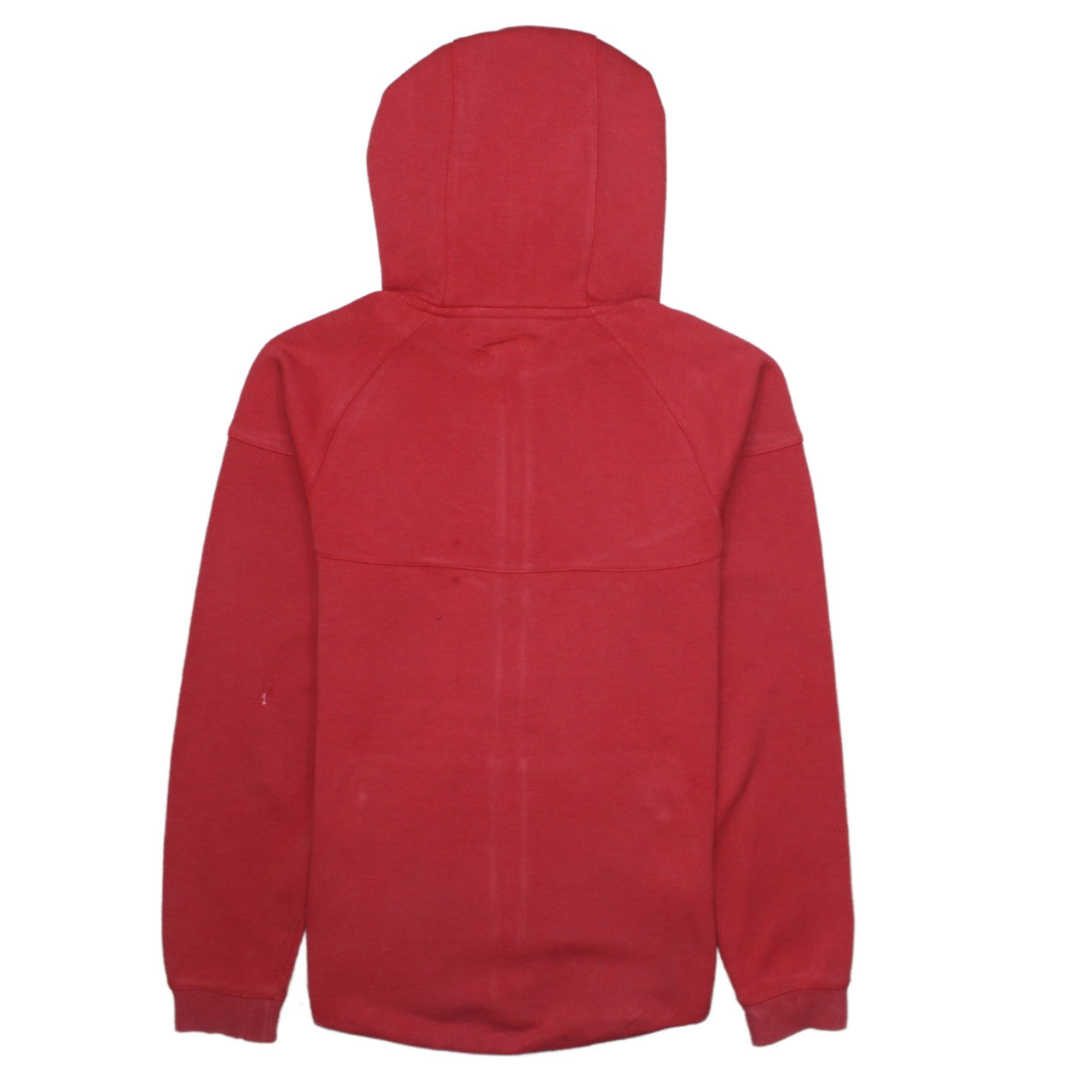 Nike Men's Red Full Zip Hooded Sweatshirt XS Fleece Sportswear