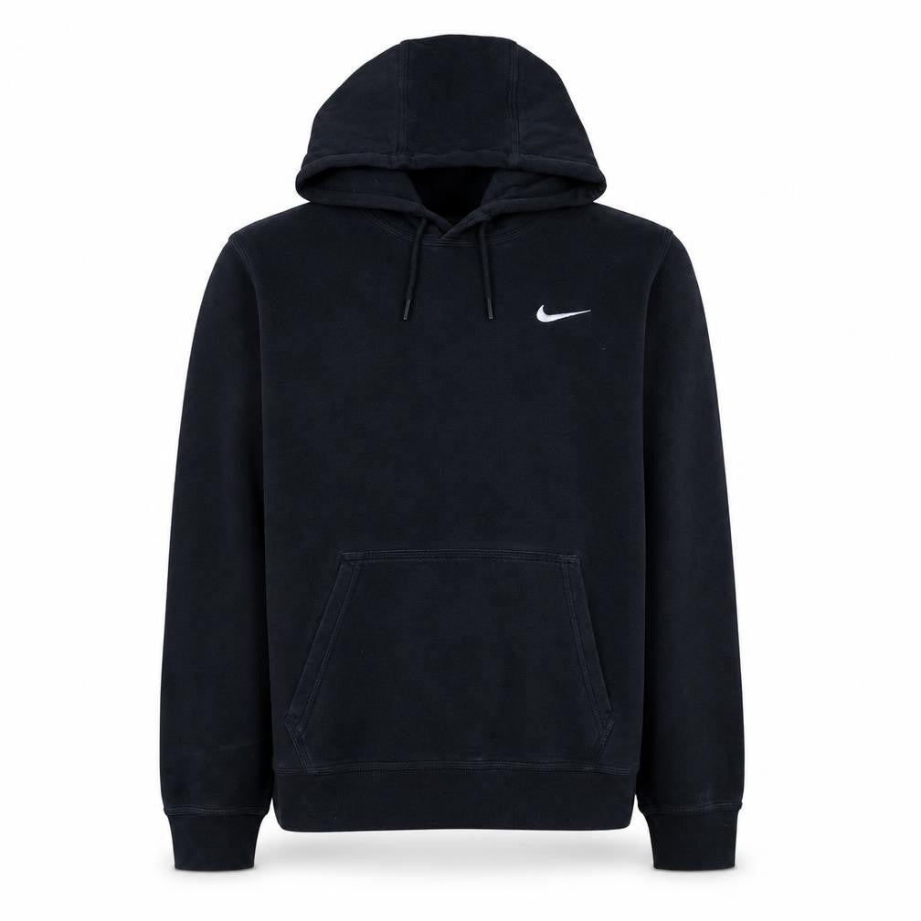 Nike Men's Black Small Pullover Hoodie Fleece Sweatshirt