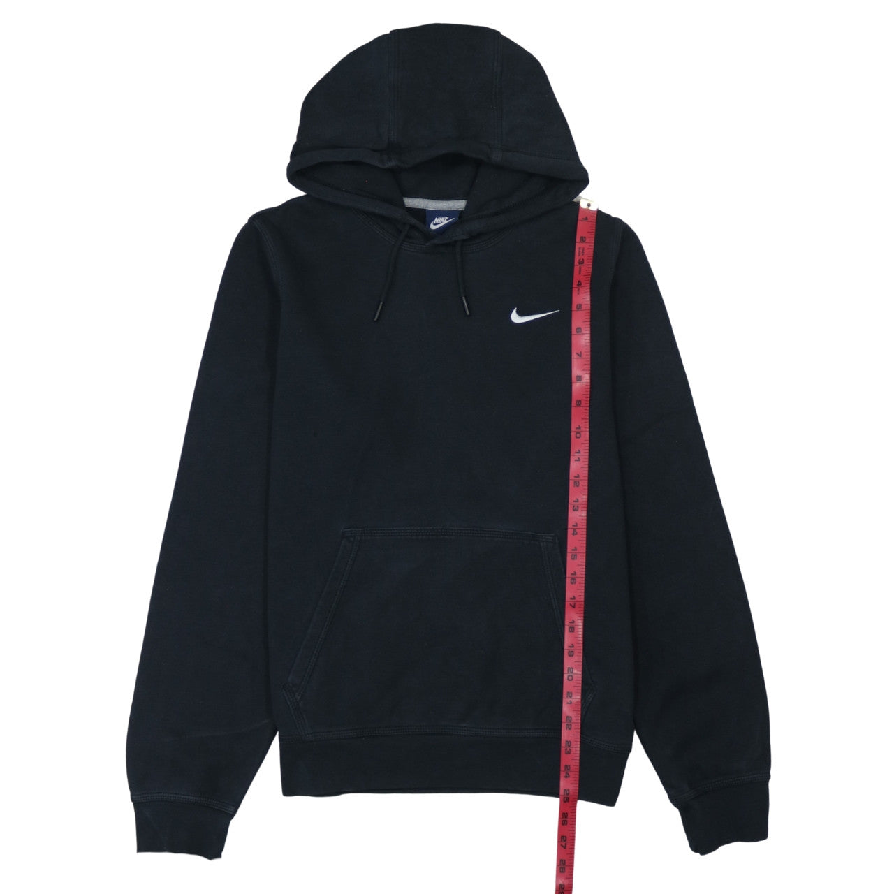 Nike Men's Black Small Pullover Hoodie Fleece Sweatshirt