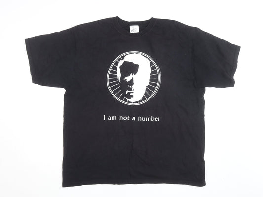 Russell The Prisoner Black 2XL Men's Graphic T-Shirt