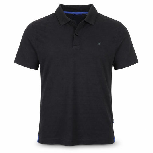 Stone Bay Golf Men's Black Short Sleeve Polo Shirt Size M