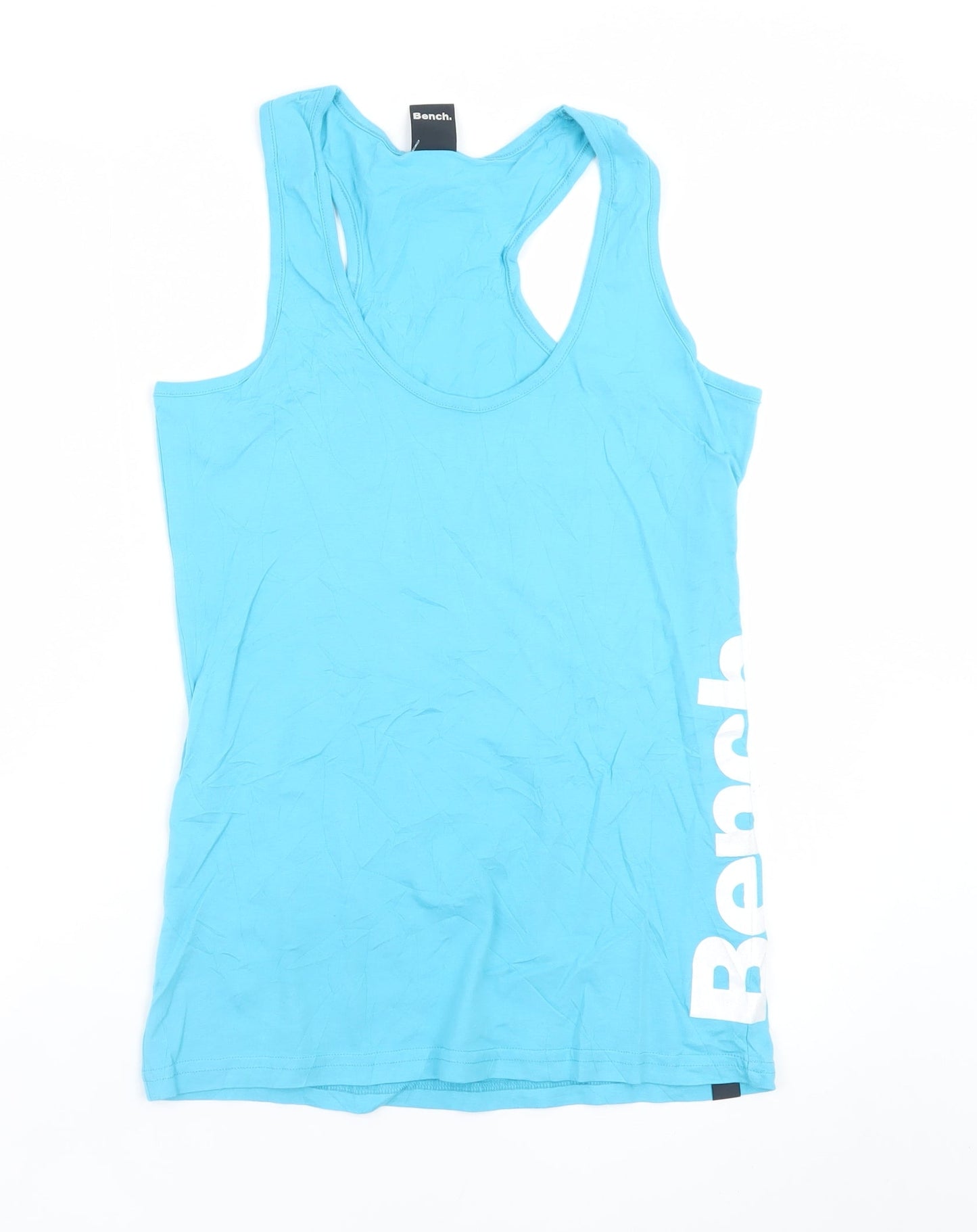 Bench Womens Blue Racerback Cotton Tank Top L