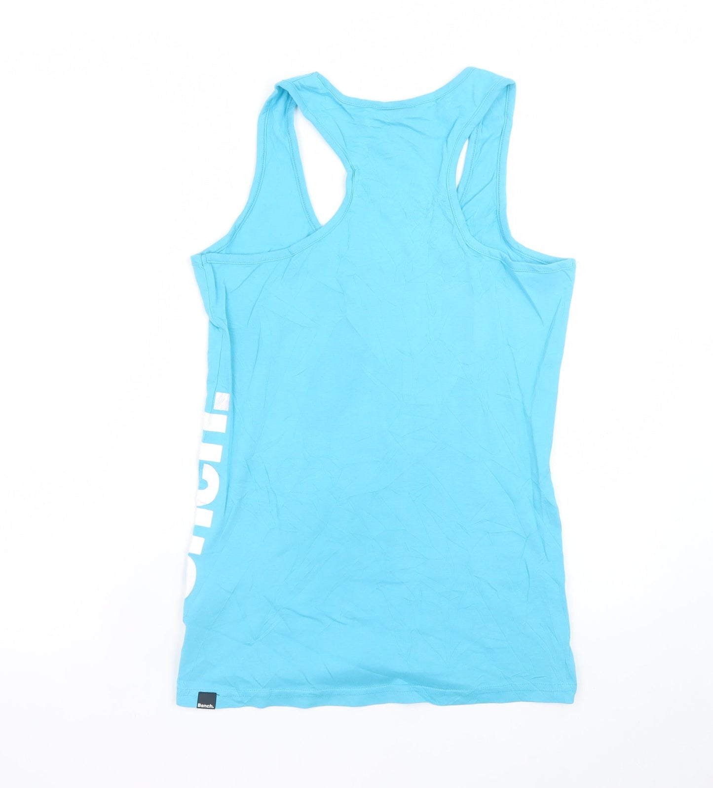 Bench Womens Blue Racerback Cotton Tank Top L