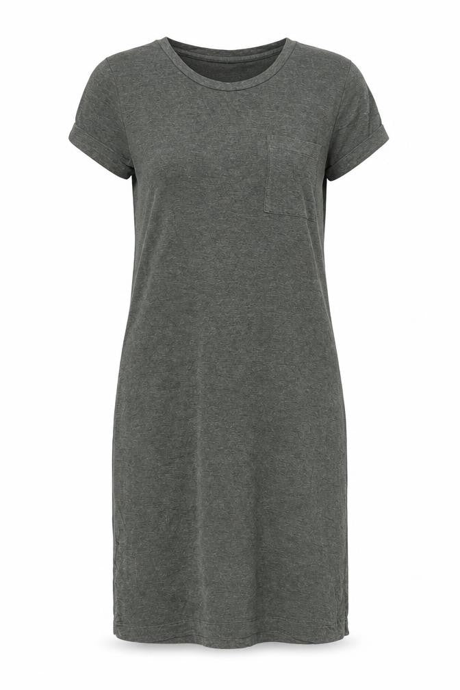 C&C California Women’s Grey T-Shirt Dress S Short Sleeve Casual