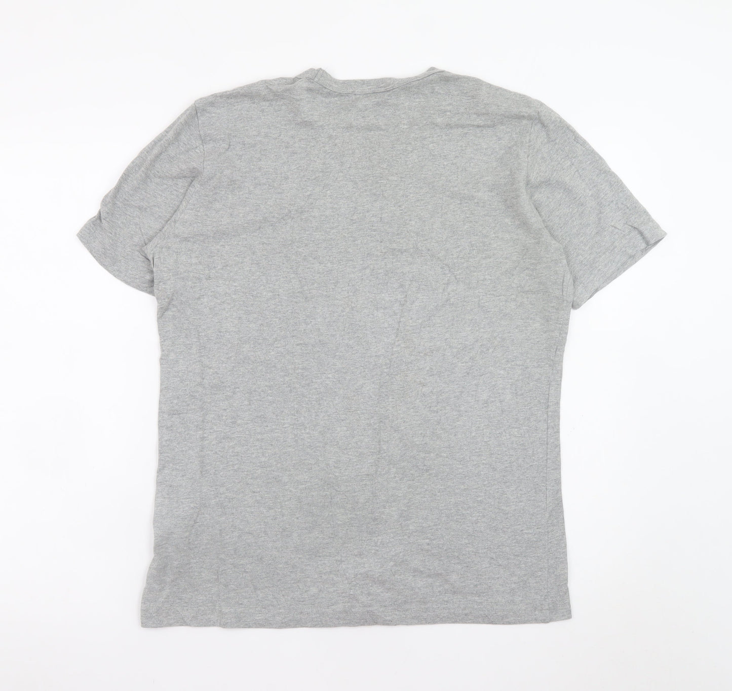Champion Men's Grey Crew Neck Short Sleeve T-Shirt Size S