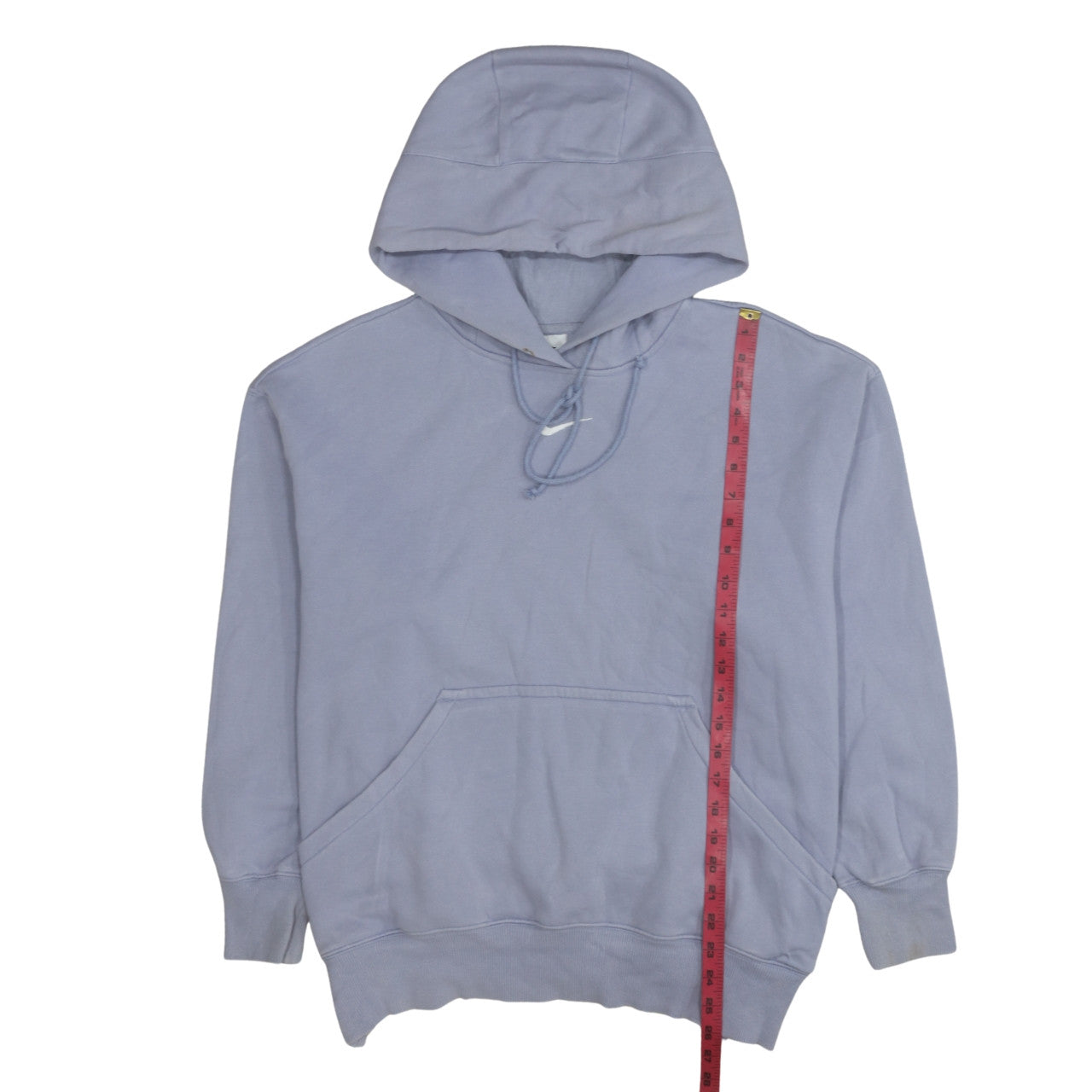Nike Women’s Blue Pullover Hoodie Medium Cotton Blend Casual