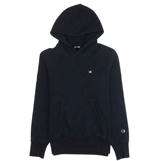 Champion Men's Blue Reverse Weave Pullover Hoodie Size L