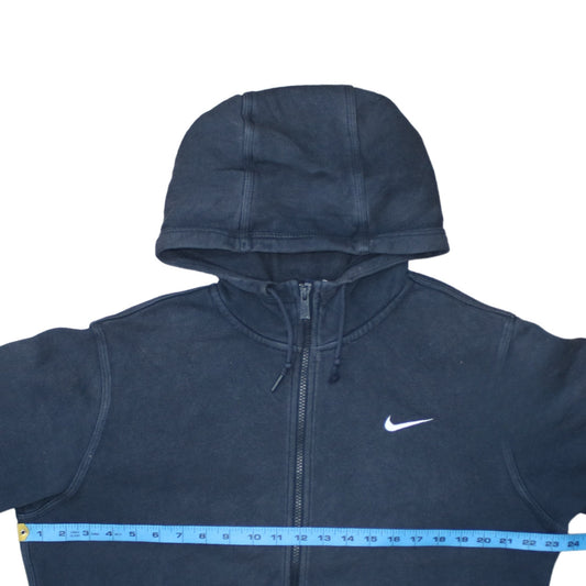 Nike Men's Blue Full Zip Hoodie M Sports Fleece Sweatshirt