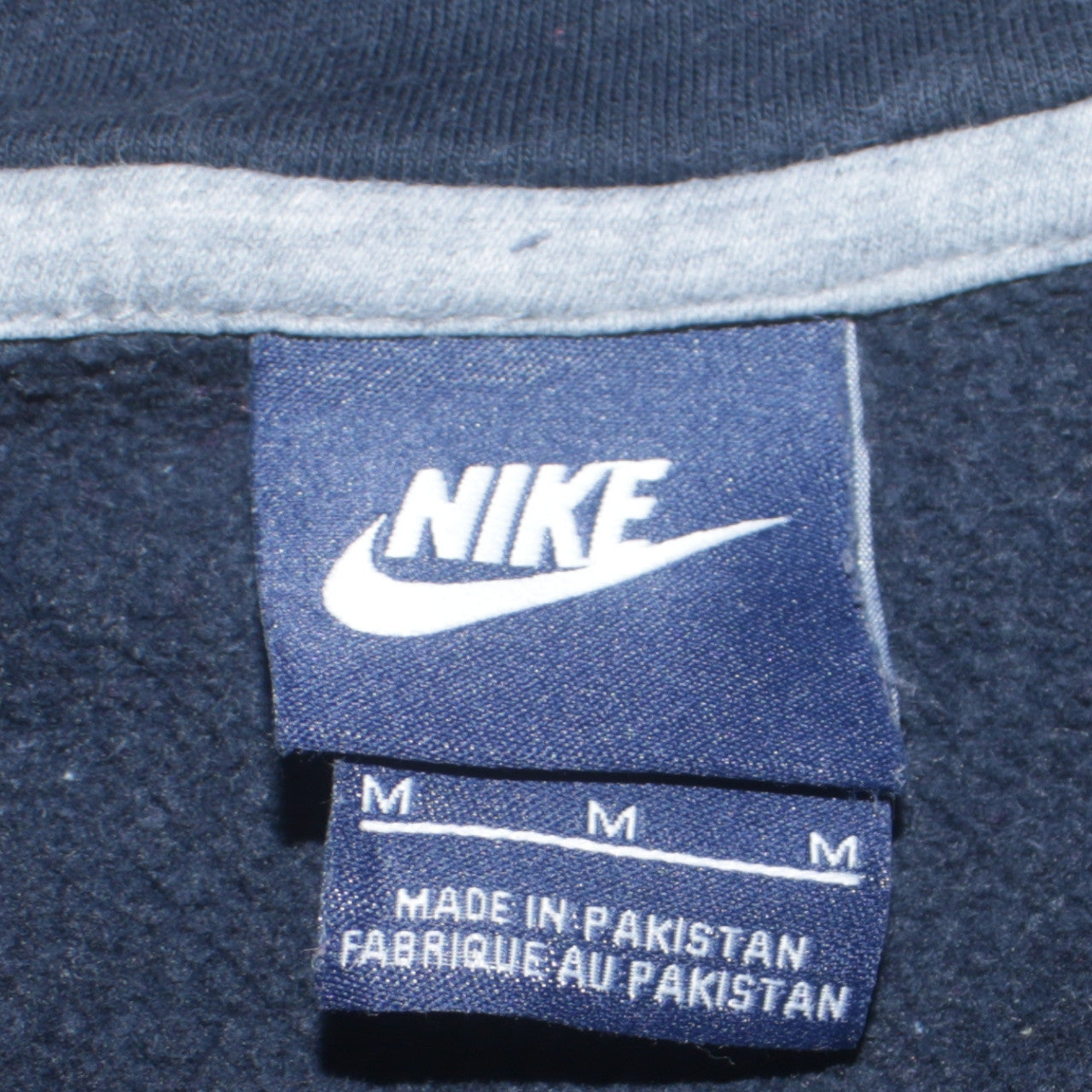 Nike Men's Blue Full Zip Hoodie M Sports Fleece Sweatshirt