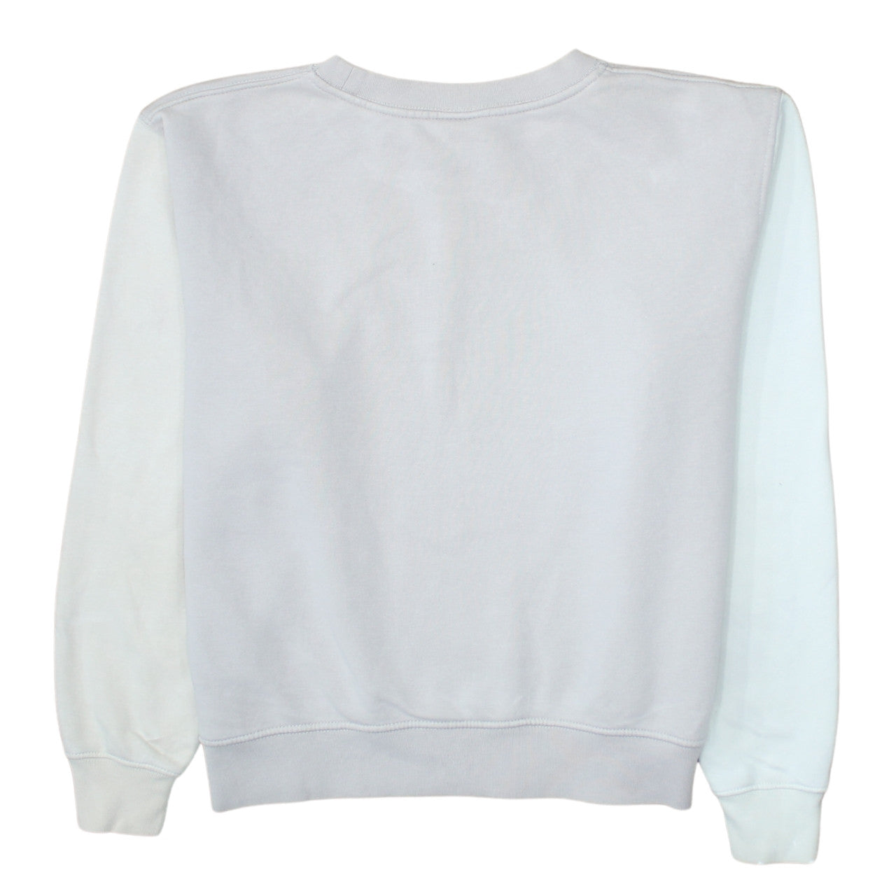 Nike Women Beige Loose Fit Crew Neck Sweatshirt Size S