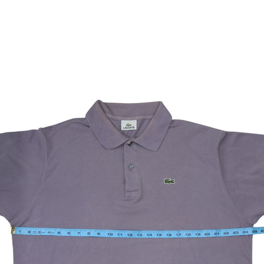 Lacoste Men’s Purple Piqué Cotton Polo Shirt Size 3XL Classic Fit