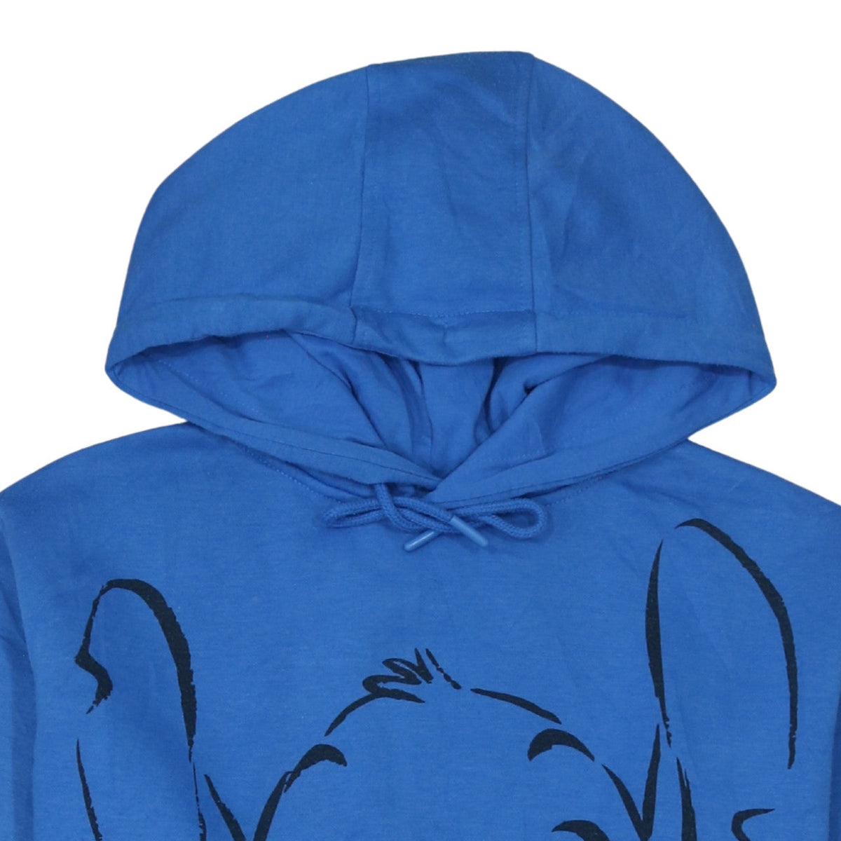 Additional view of Disney women’s blue stitch pullover hoodie xs cotton sweatshirt