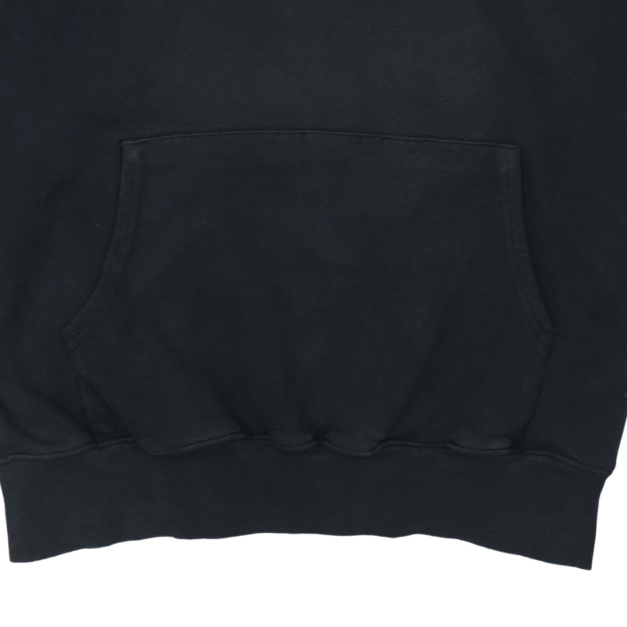 Timberland Men's Black Pullover Hoodie M Embroidered Logo Fleece