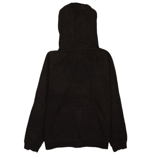 Kappa Men's Black XL Full Zip Hoodie Cotton Blend
