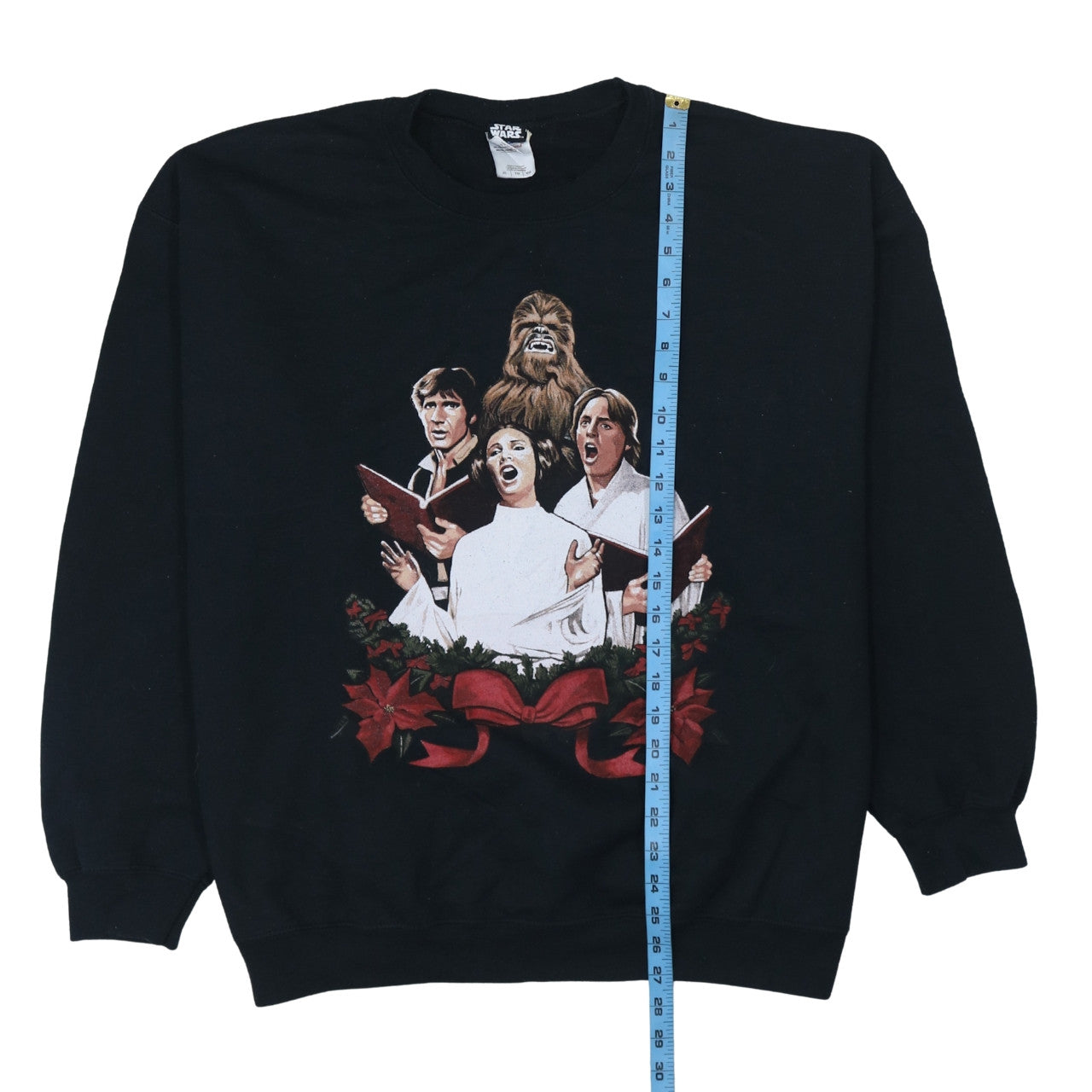 Star Wars Men’s Black XL Pullover Christmas Graphic Sweatshirt