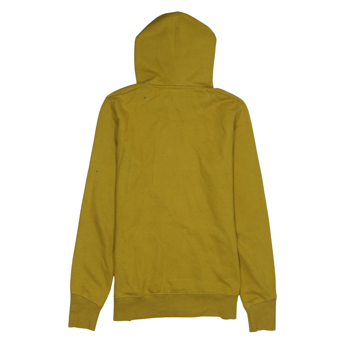 Rab Womens Yellow Journey Pullover Hoodie UK 12 Cotton Blend