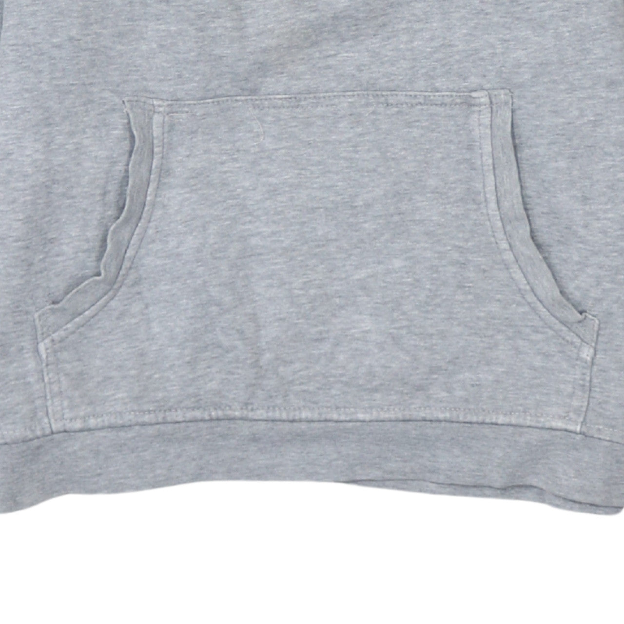 Kappa Boys Grey Hooded Pullover Sweatshirt 12 Years Logo Fleece