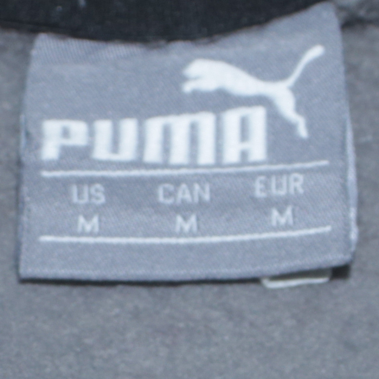 Puma Men's Grey Crew Neck Pullover Sweatshirt Size M