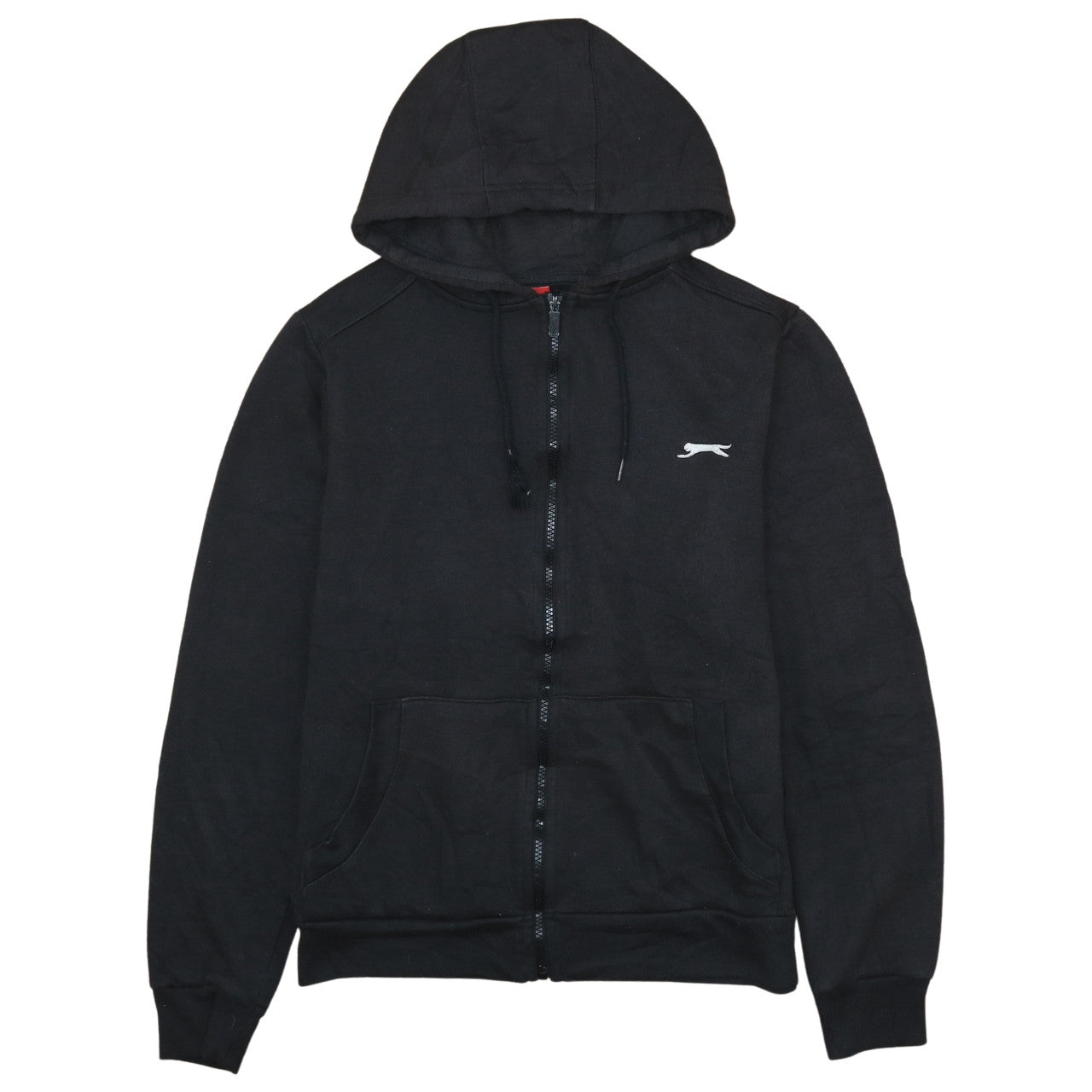 Slazenger Men's Black Full Zip Hoodie Size S Sports Fleece