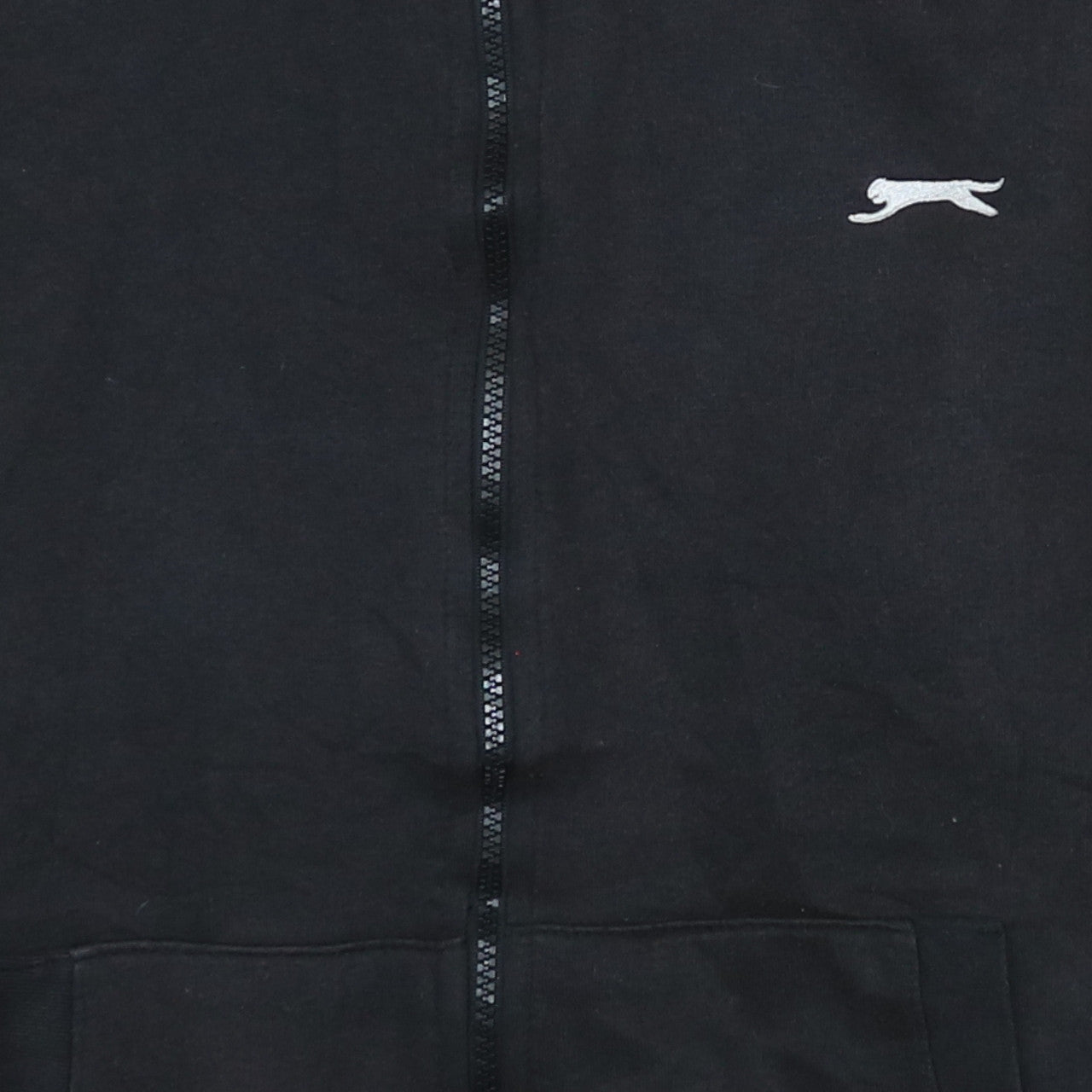Slazenger Men's Black Full Zip Hoodie Size S Sports Fleece