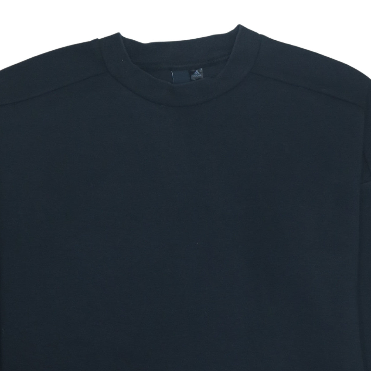 Adidas Women's Black Long Sleeve Crew Neck Pullover Sweatshirt Size 8-10