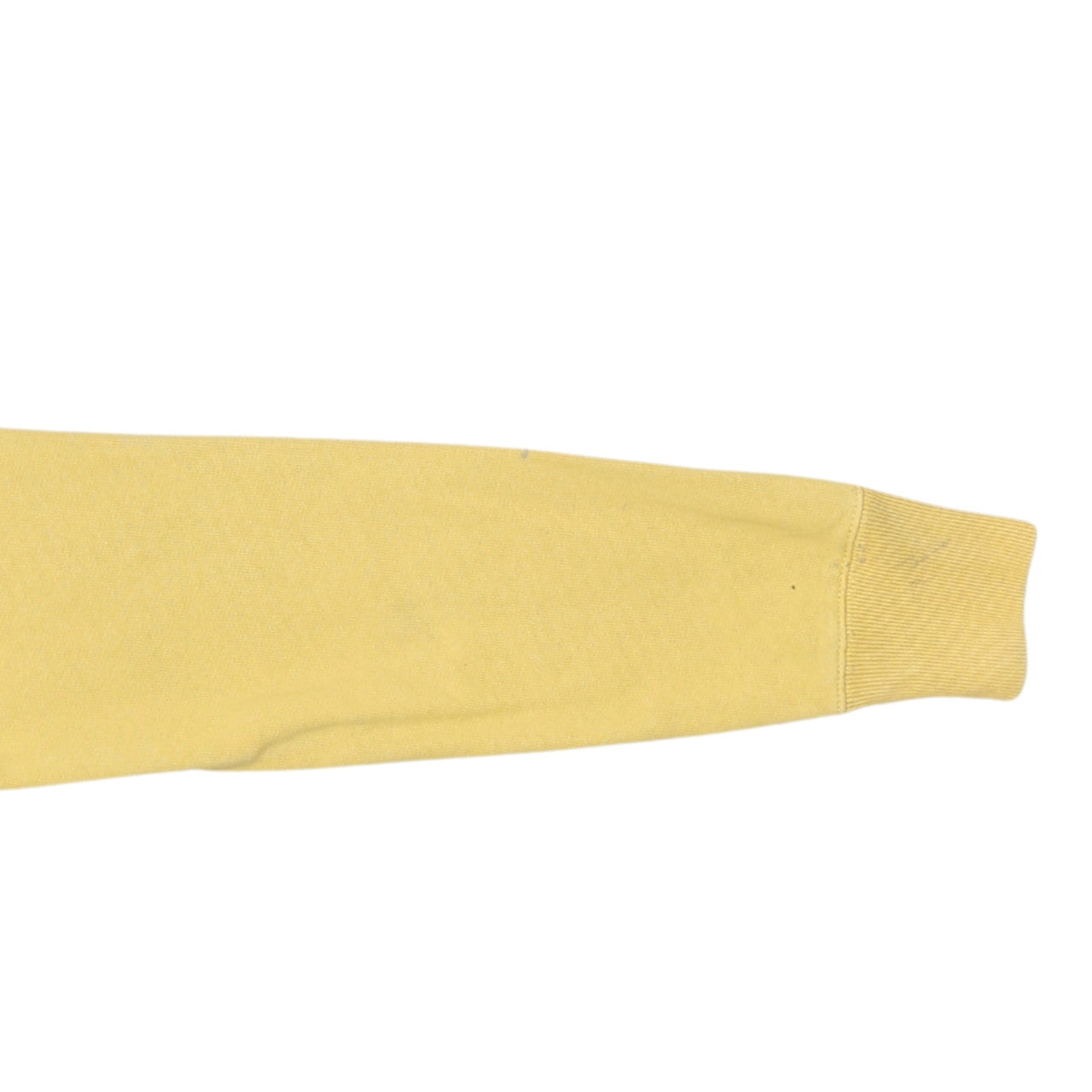 Champion Womens Yellow Cotton Reverse Weave Sweatshirt Medium