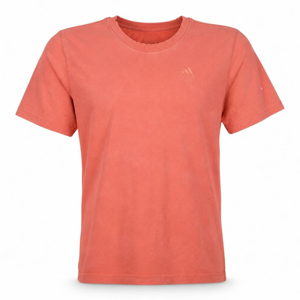 Adidas Men's Orange Short Sleeve Crew Neck T-Shirt Size S