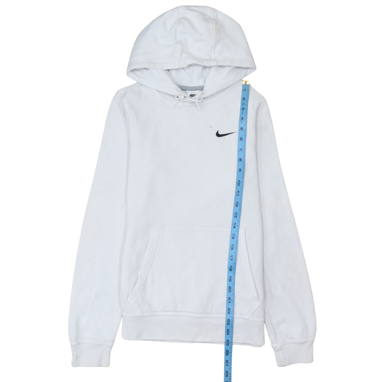Nike Men's White XS Pullover Hoodie Fleece Sportswear