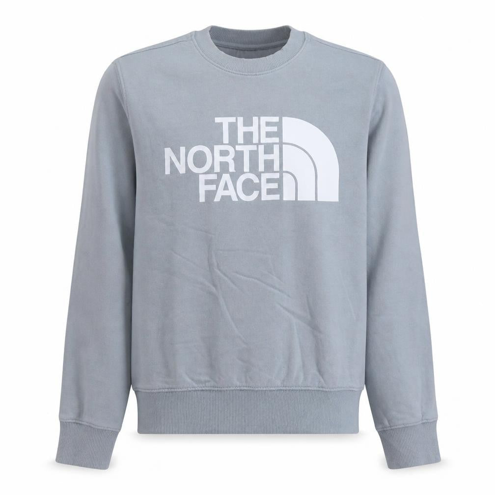 The North Face Mens Grey Crew Neck Logo Sweatshirt Size S
