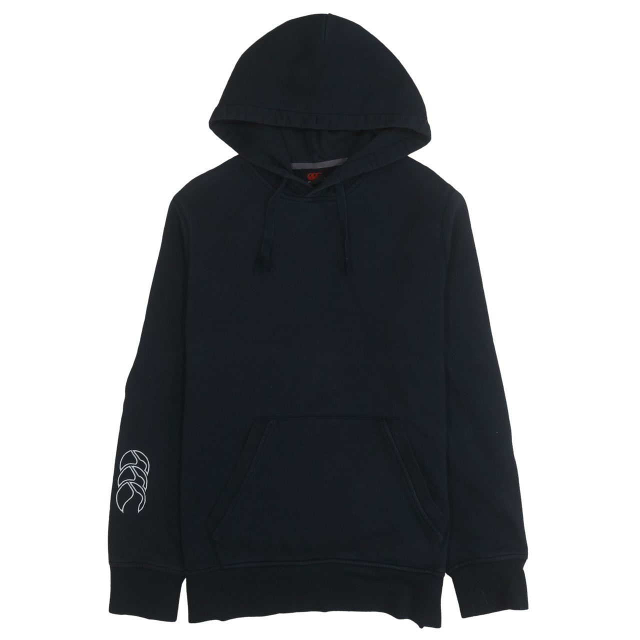 Canterbury Mens Black Pullover Hoodie M Regular Fit Rugby Style