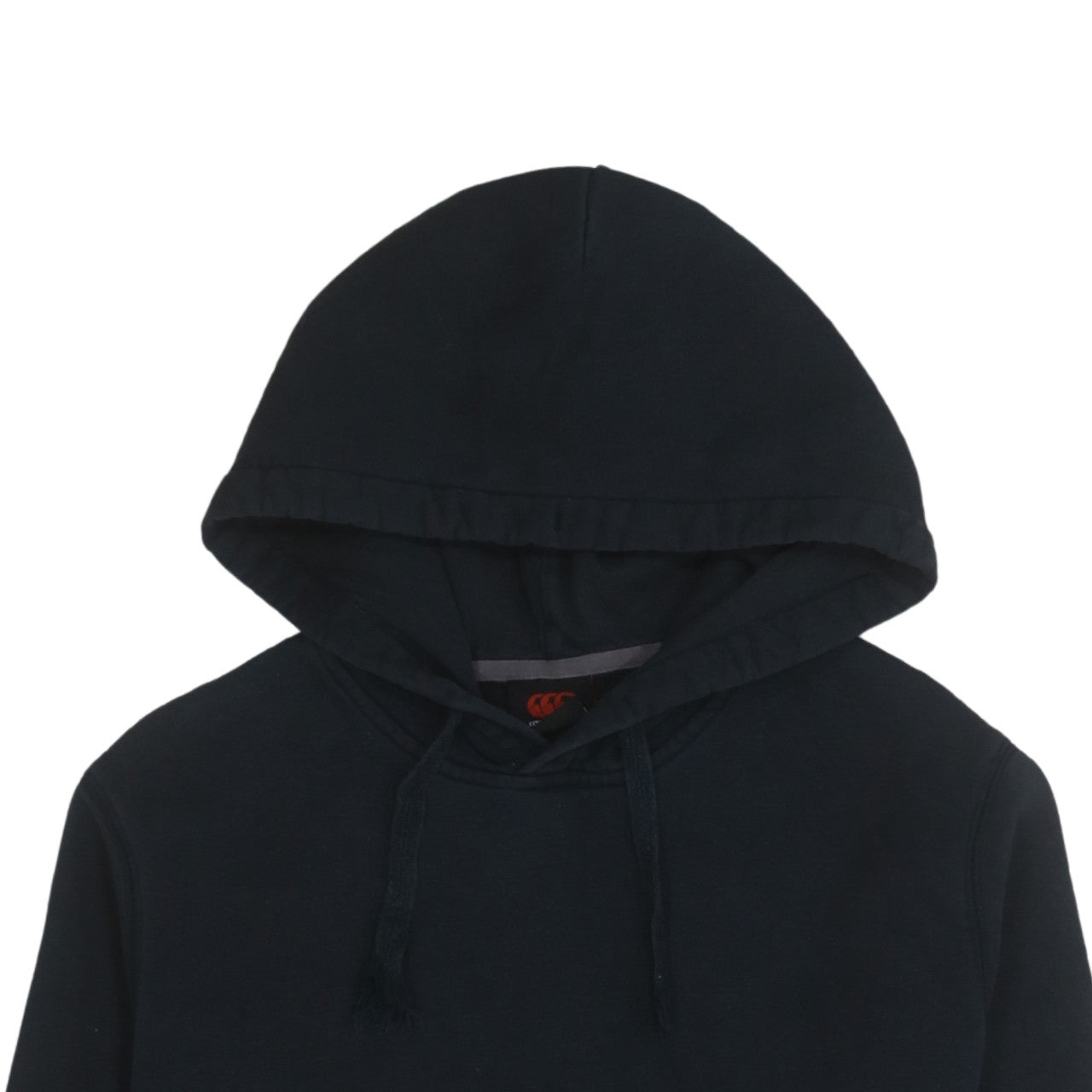 Canterbury Mens Black Pullover Hoodie M Regular Fit Rugby Style