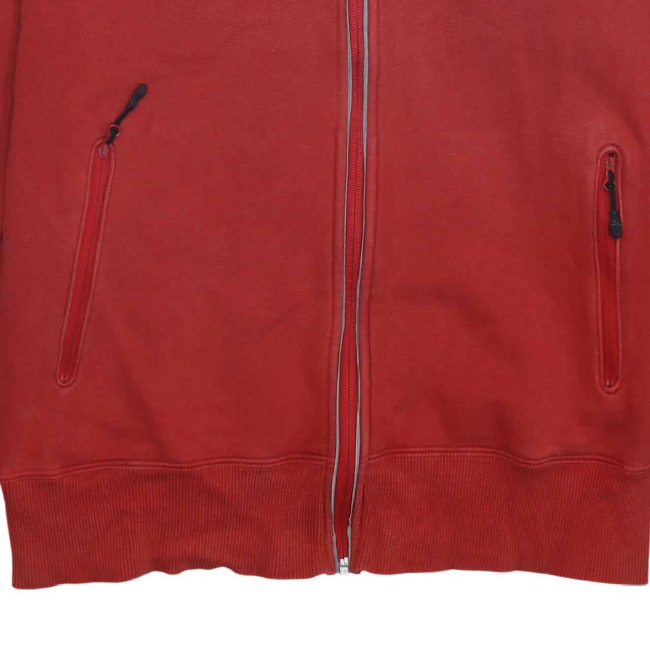Nike Men's Red Full Zip Hoodie Athletic Dept Medium