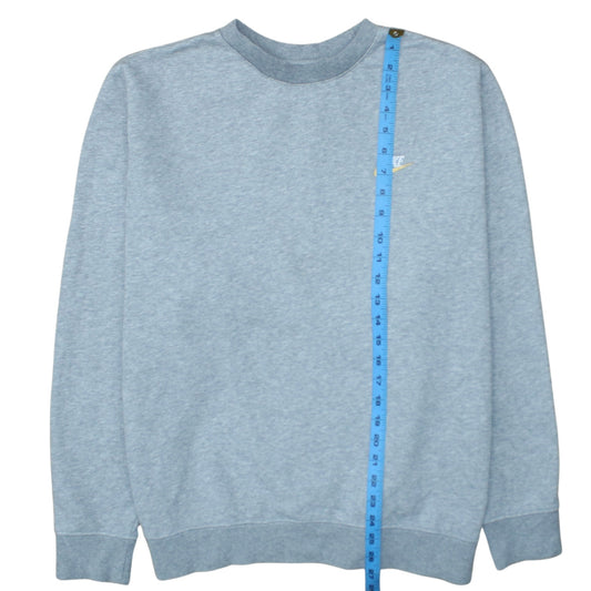 Nike Men's Grey Crew Neck Pullover Sweatshirt Size L
