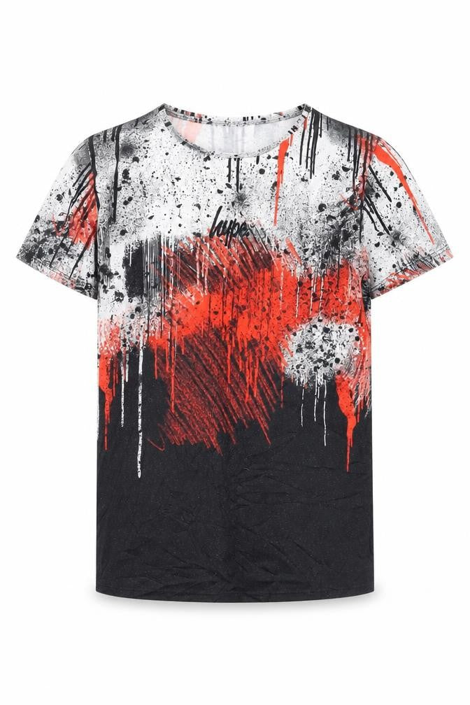 Hype Boys Multicoloured Graphic Print T-Shirt 16 Years Regular Fit