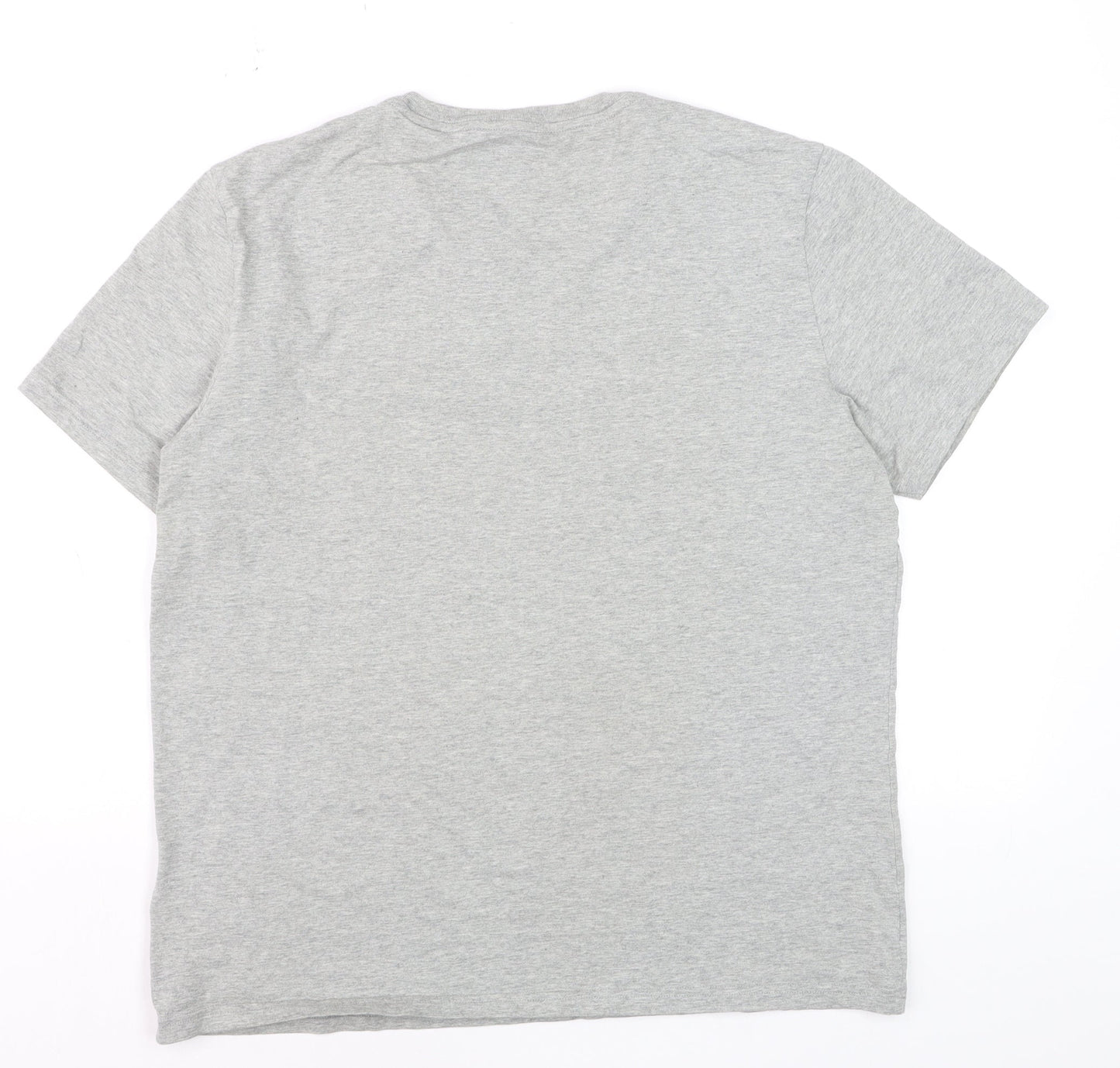 Ralph Lauren Men's Grey Crew Neck Cotton T-Shirt M