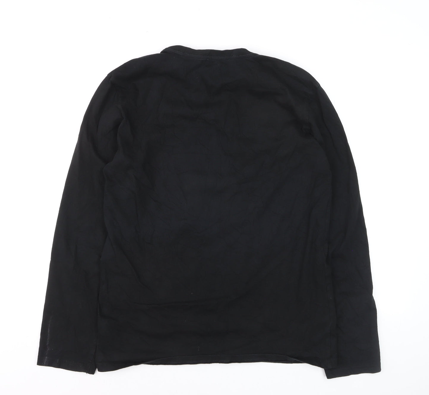 Ralph Lauren Men’s Black XL Long Sleeve Cotton Crew Neck Top