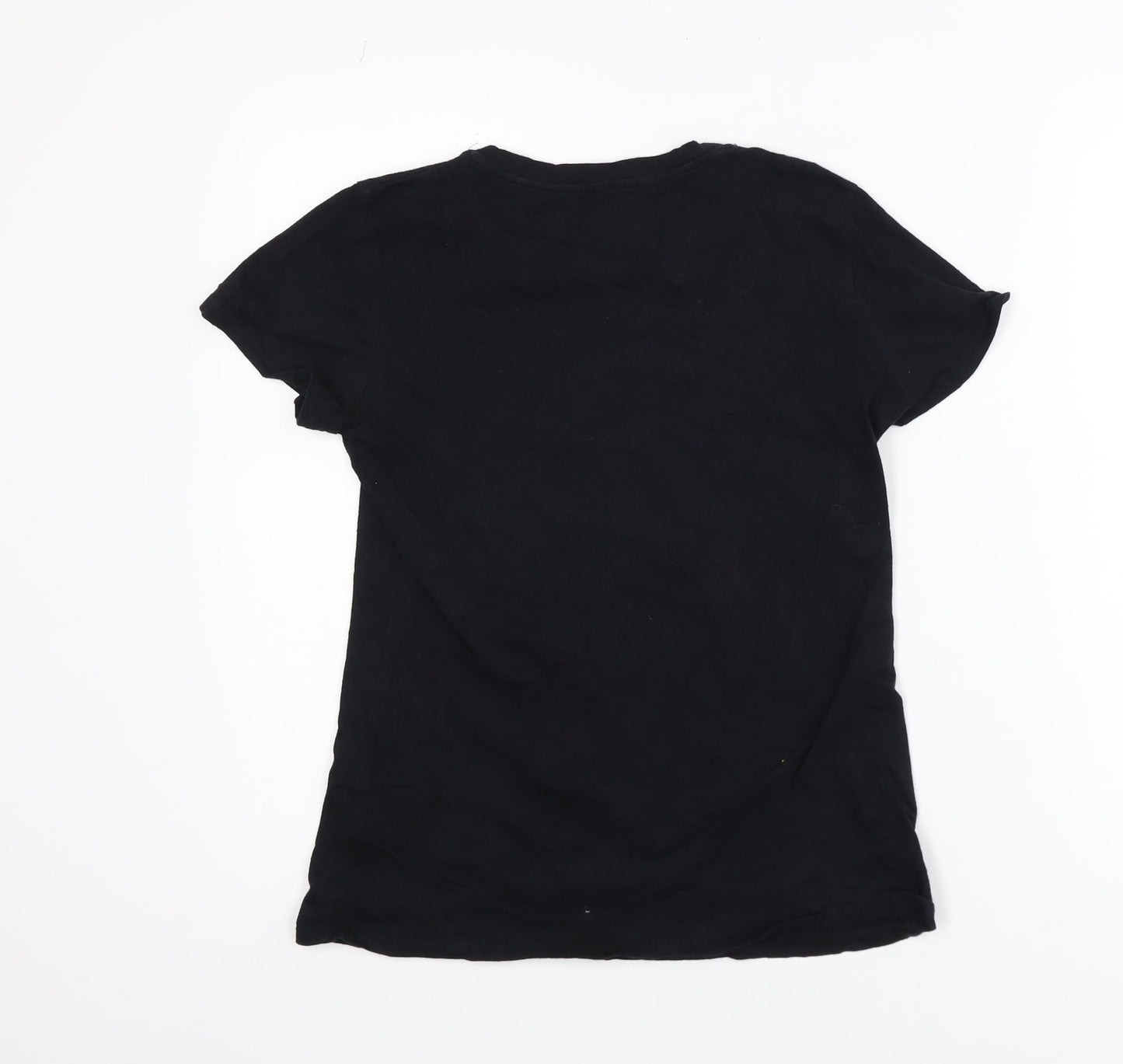Juicy Couture Women's Black Logo Crown T-Shirt Size S