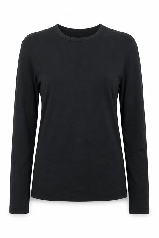 Peter Storm Women's Black Long Sleeve Basic T-Shirt Size 8