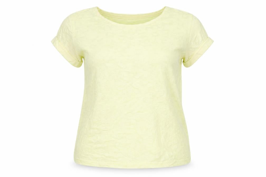 By Henry Holland Women’s Yellow Floral T-Shirt Size 8