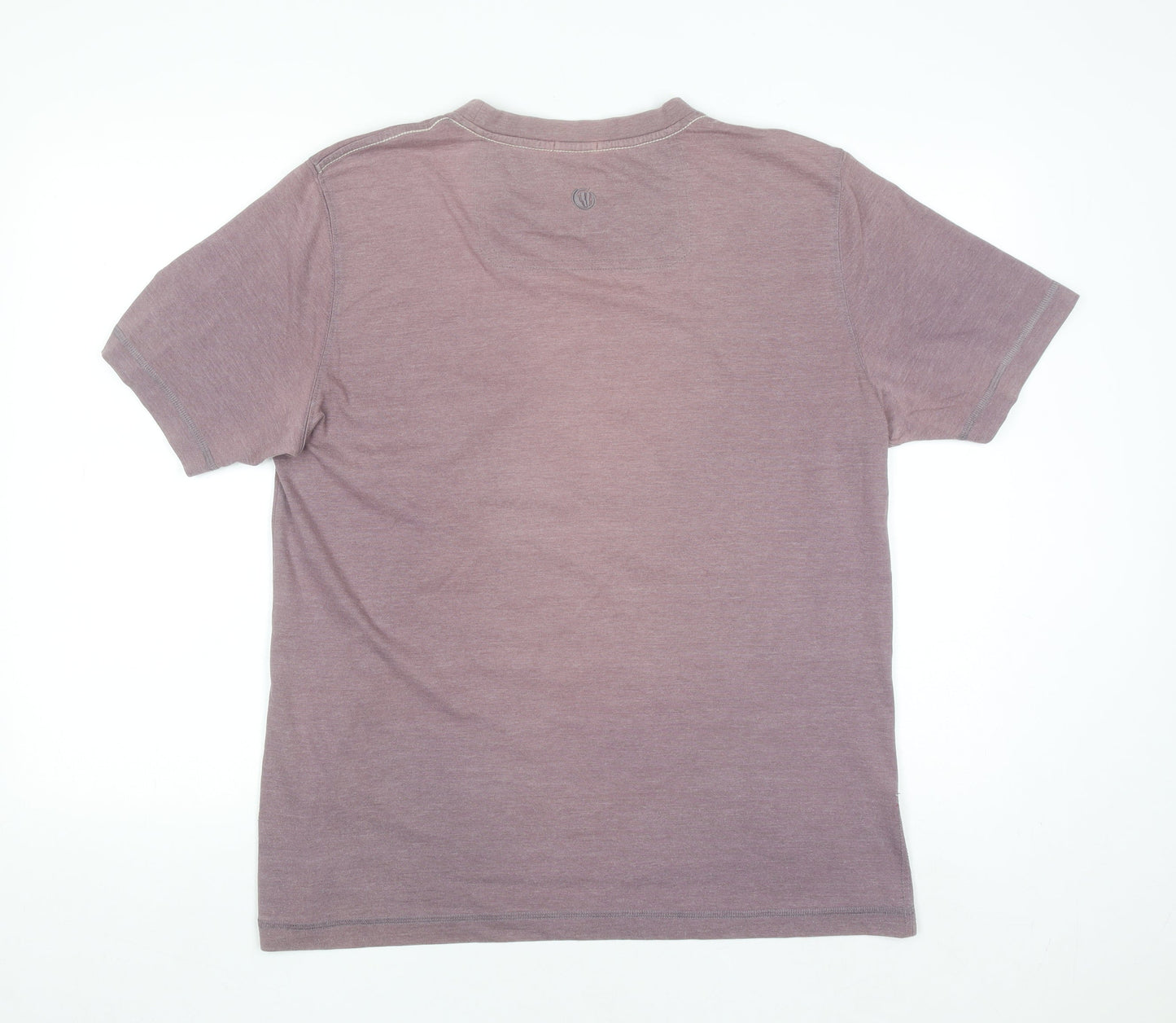Fat Face Men's Purple Explorer Slim Fit Graphic T-Shirt Size L