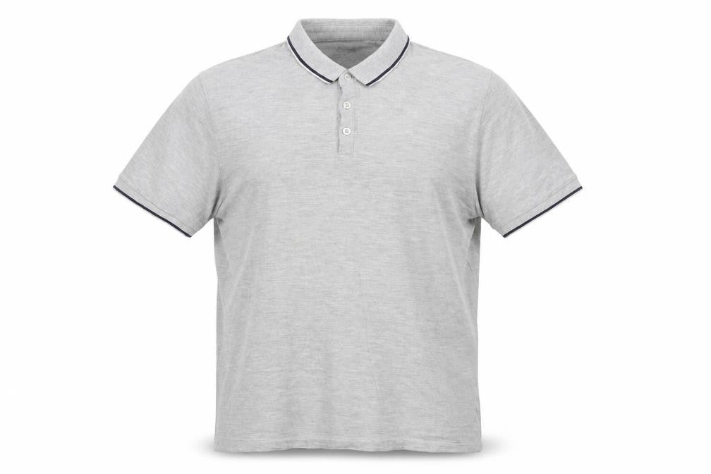 Red Herring Mens Grey Slim Fit Polo Shirt Size L