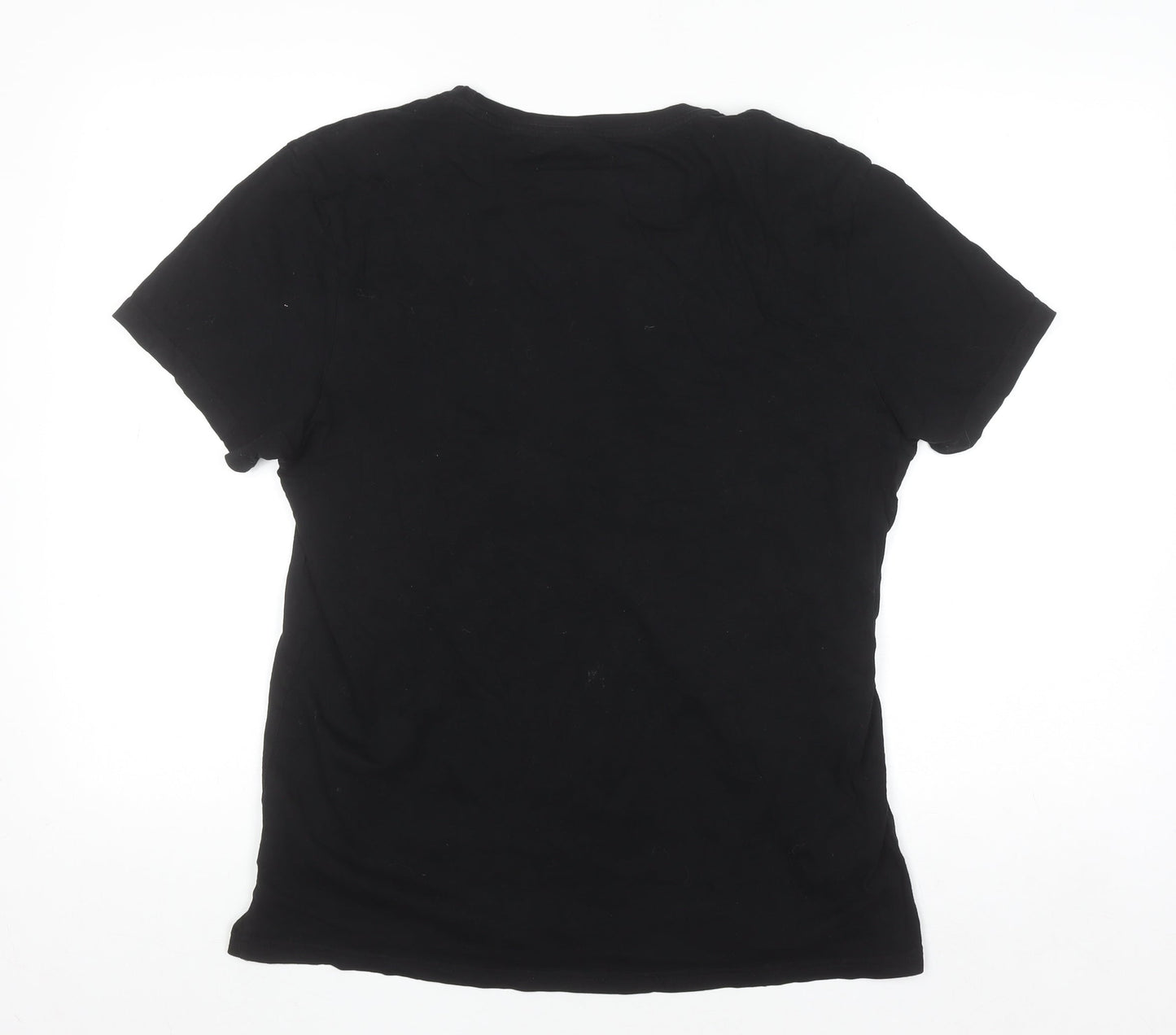 LFTMAN BASIC Men's Black Brooklyn Graphic Cotton T-Shirt Size L