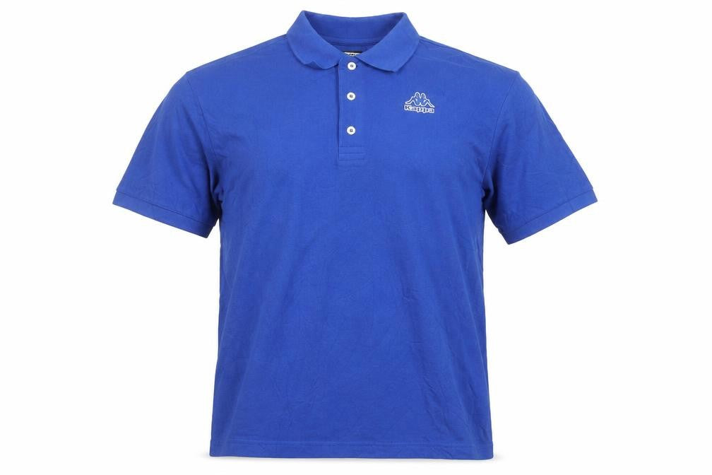 Kappa Men’s Blue Polo Shirt XL Cotton Casual Sportswear