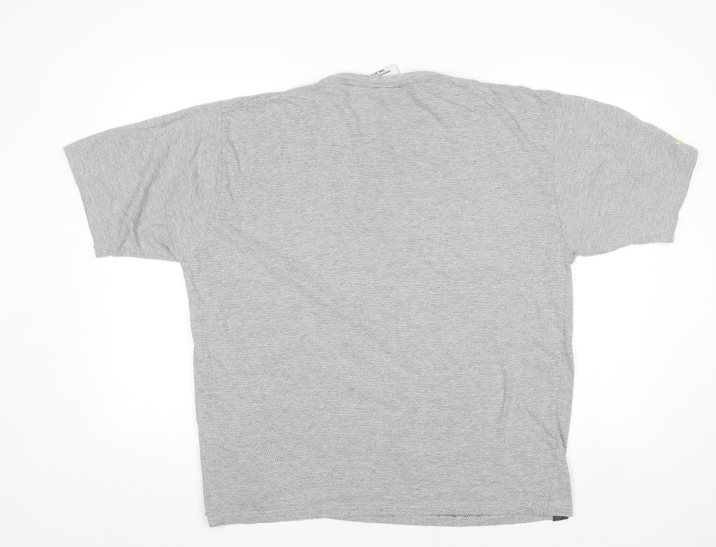 HLY EQPT Men’s Grey XXL Crew Neck Cotton T-Shirt