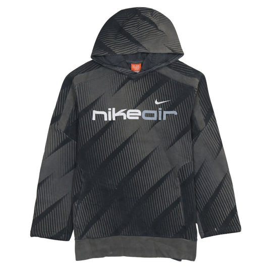 Nike Air Men's Black Pullover Hoodie M Sports Fleece Sweatshirt