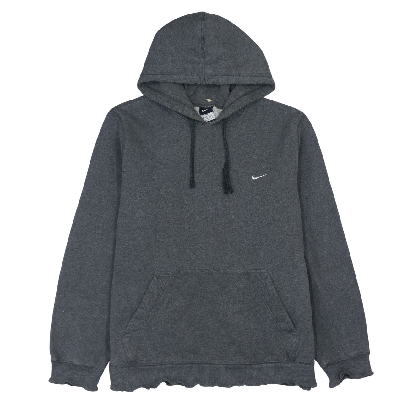 Nike Men's Grey Pullover Hoodie XL Classic Fleece Sportswear