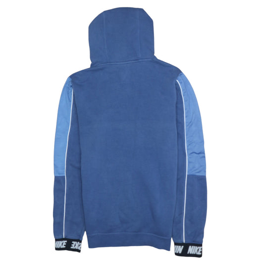 Nike Men's Blue Pullover Hoodie XS Regular Fit Fleece Sportswear